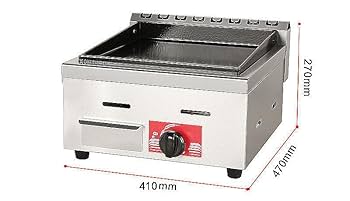 業務用 グリルラー 鉄板焼き台 パンケーキ 猪狩製作所 LPガス Amazon | カウンタートップガスグリドル、温度調節可能な業務用